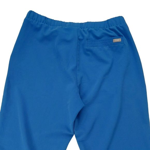 Figs Scrub Pants Womens Small Royal Blue Straight Leg Uniform Work Comfort - Picture 5 of 10